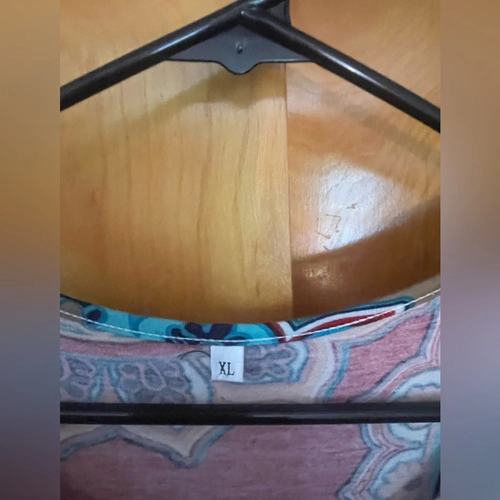 Multicolor Patterned Dress - Picture 3 of 7